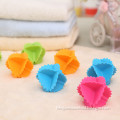 Soft Octahedral Laundry Washing Ball Reusable Washer Colorful Dryer